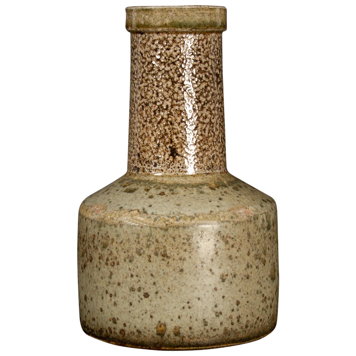 Vase en céramique vintage danois de Nils Kähler:: années 1960