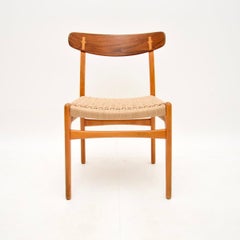 Danish Vintage CH-23 Chair by Hans Wegner for Carl Hansen