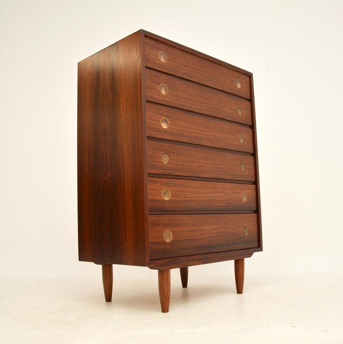 Mid-Century Modern Danish Vintage Chest of Drawers by Dyrlund For Sale