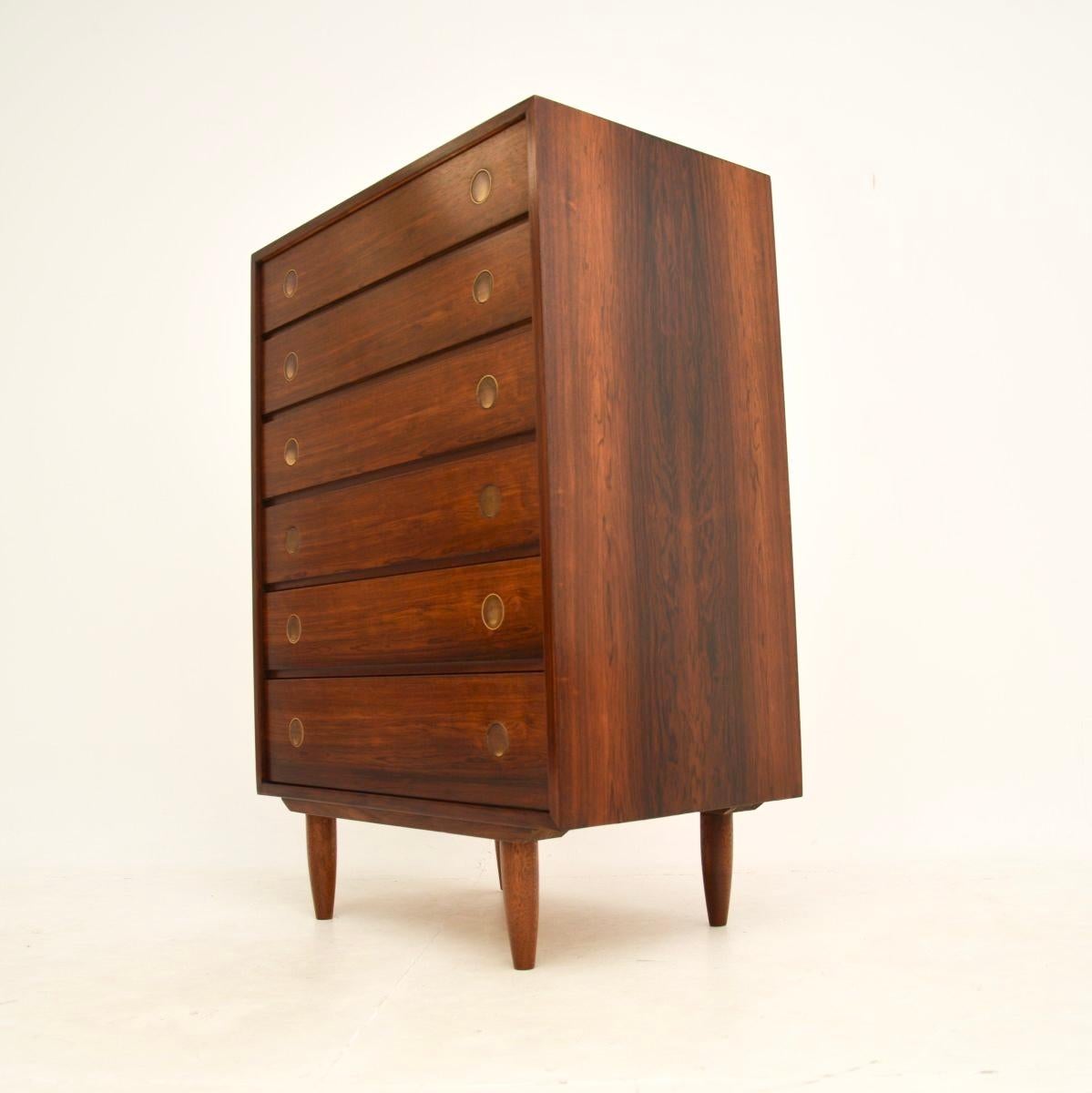 Danish Vintage Chest of Drawers by Dyrlund In Good Condition For Sale In London, GB