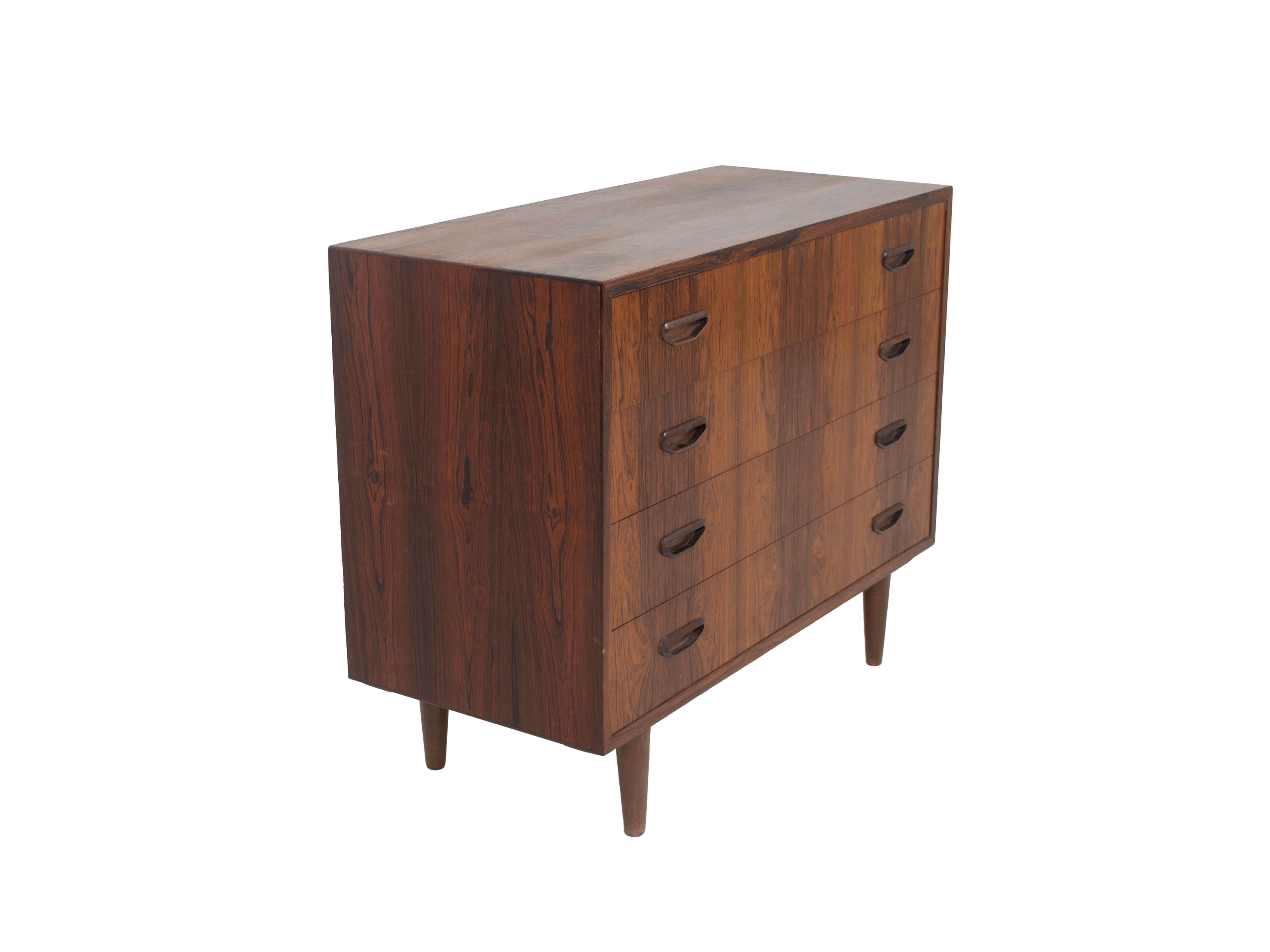 Mid-20th Century Danish Vintage Chest of Drawers by P. Westergaards Møbelfabrik, 1960s