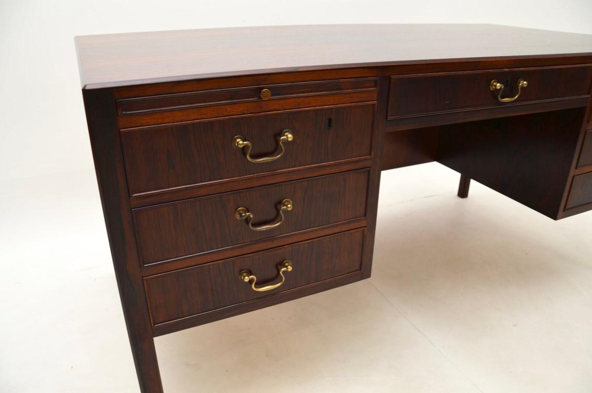 Danish Vintage Desk by O. Bank Larsen For Sale 5