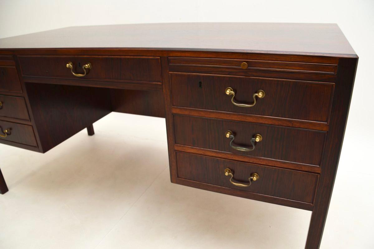 Danish Vintage Desk by O. Bank Larsen For Sale 6