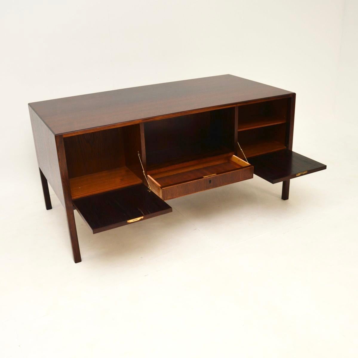 Wood Danish Vintage Desk by O. Bank Larsen For Sale