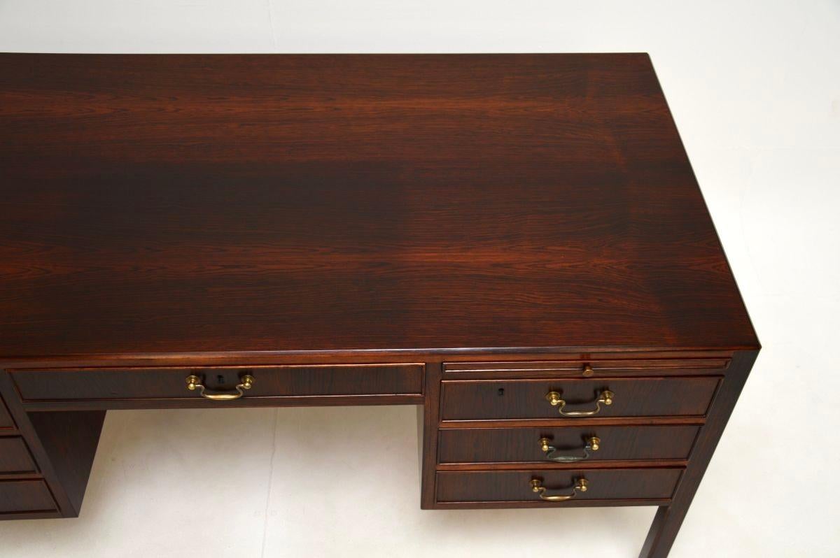 Danish Vintage Desk by O. Bank Larsen For Sale 3