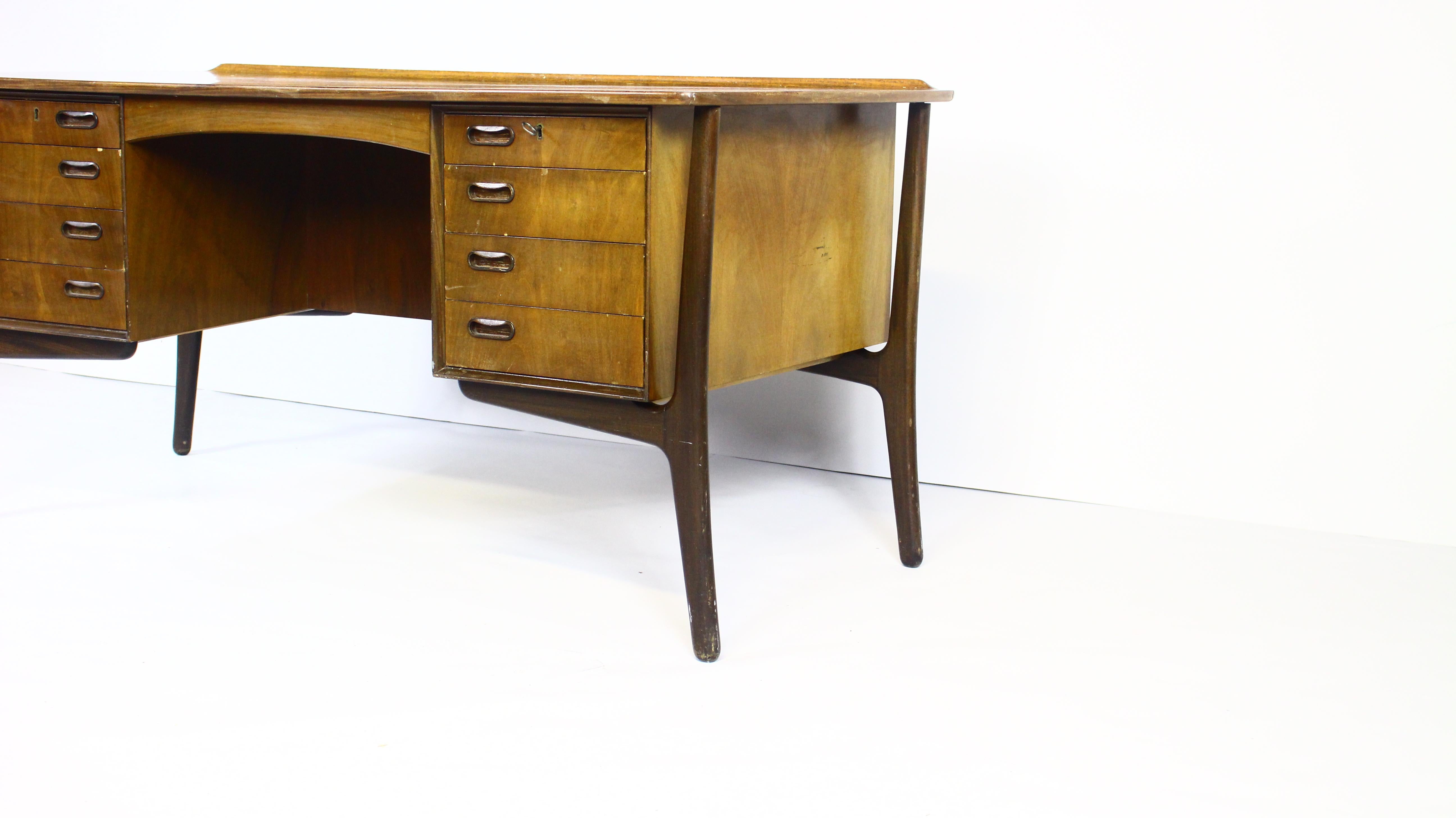 Danish Vintage Desk by Svend Aage Madsen, 1960s 5