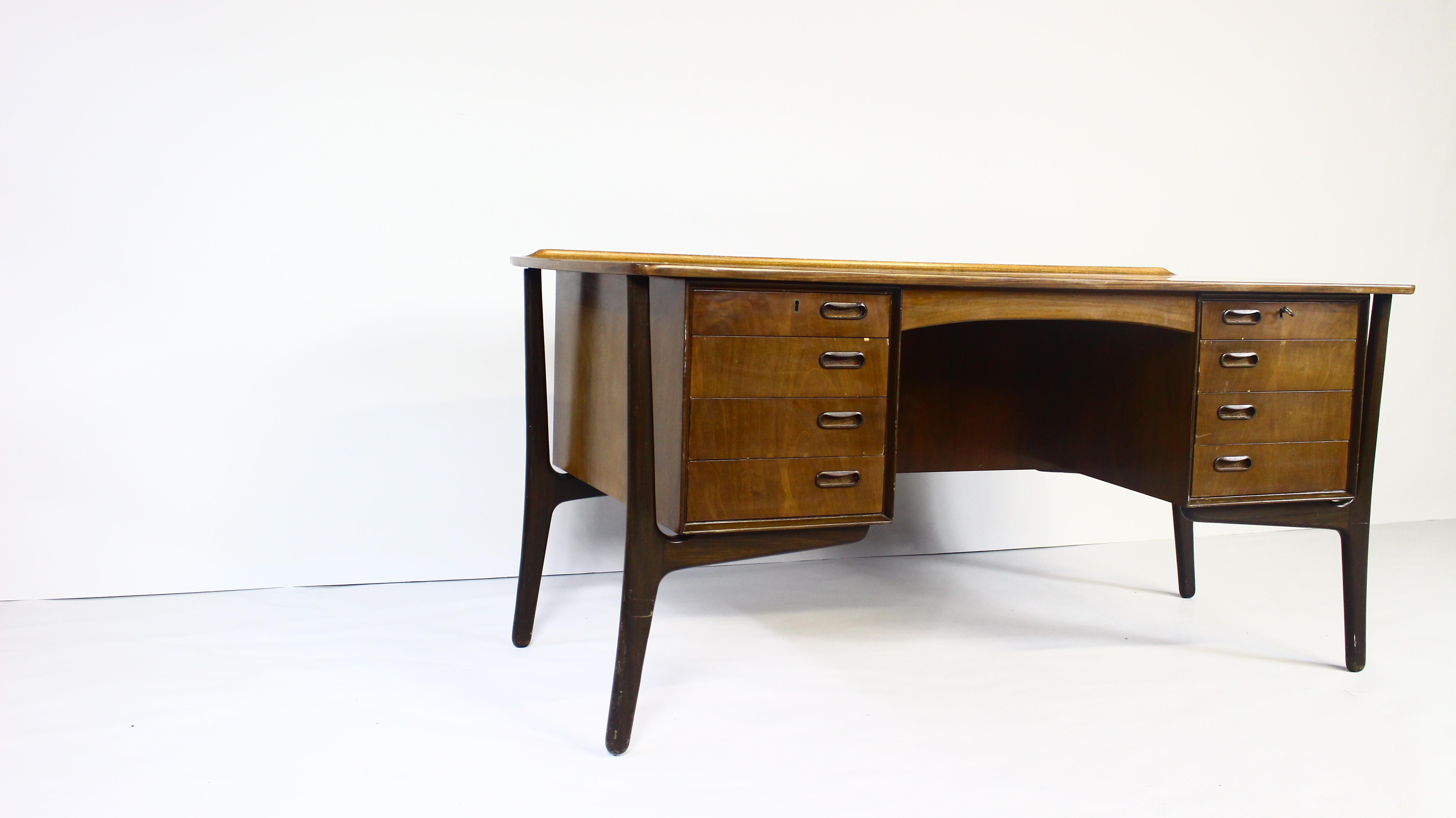 Danish Vintage Desk by Svend Aage Madsen, 1960s 1