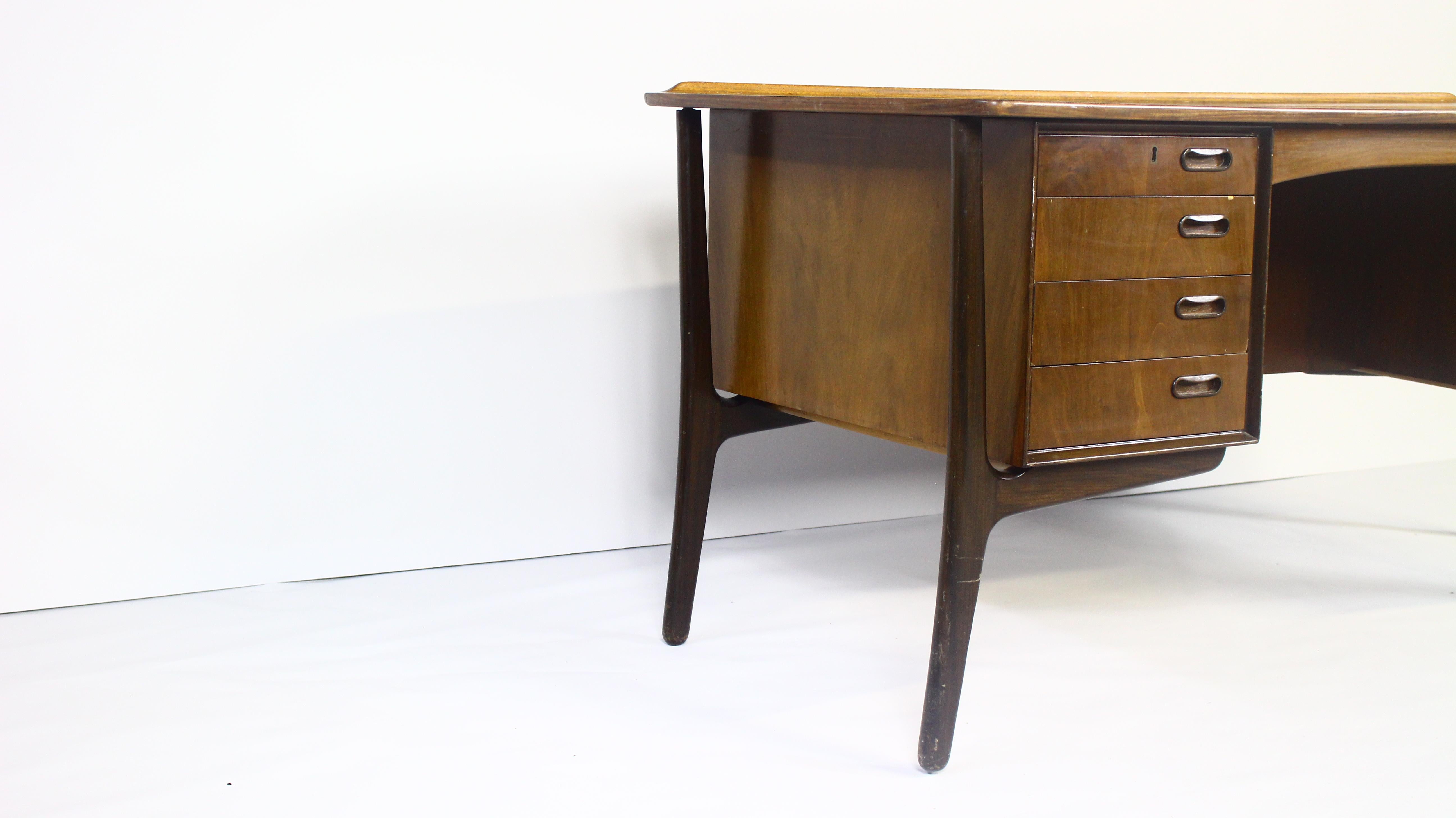 Danish Vintage Desk by Svend Aage Madsen, 1960s 2
