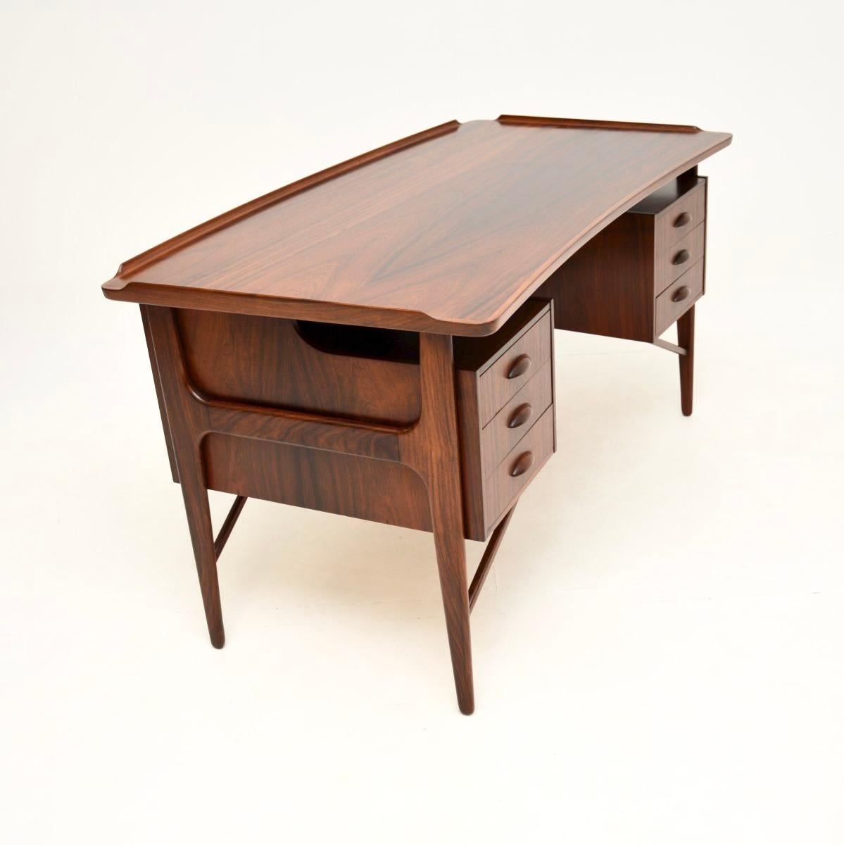 Danish Vintage Desk by Svend Aage Madsen In Good Condition In London, GB