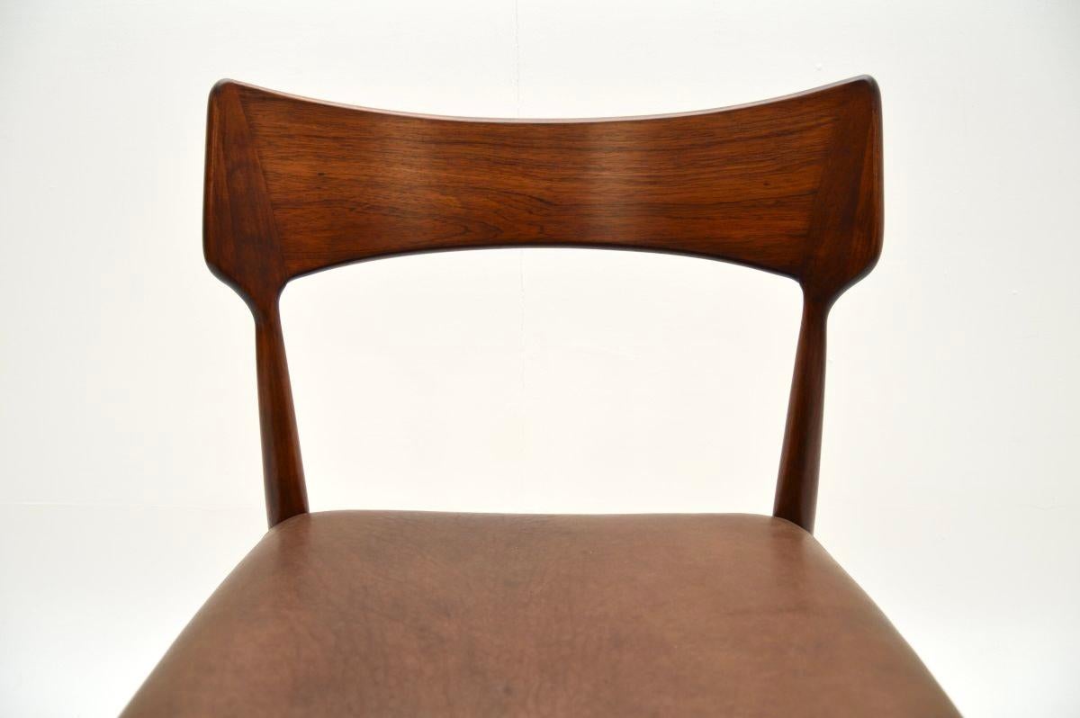 Danish Vintage Desk Chair by Bernhard Pedersen For Sale 1