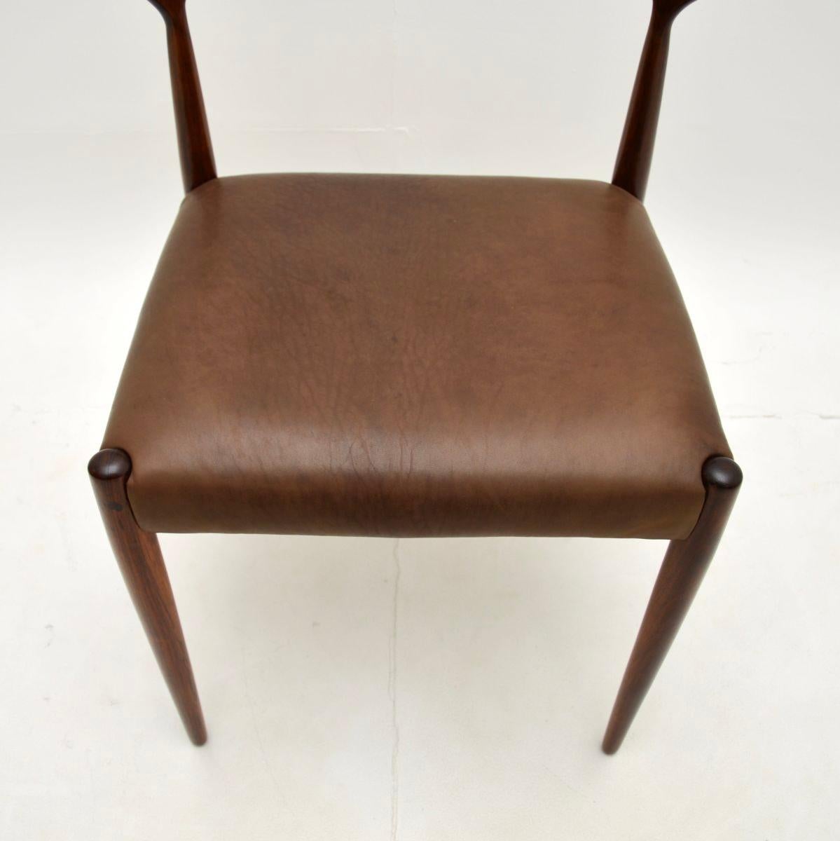 Danish Vintage Desk Chair by Bernhard Pedersen For Sale 2