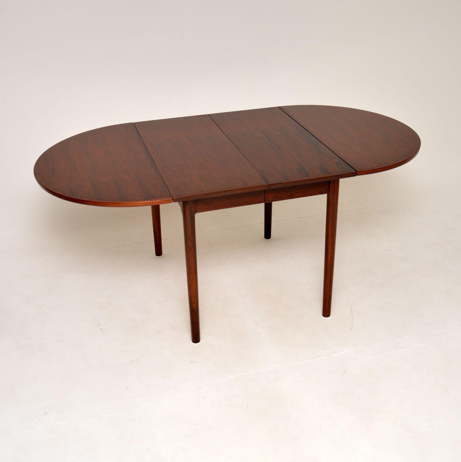 Mid-Century Modern Danish Vintage Dining Table by Arne Vodder