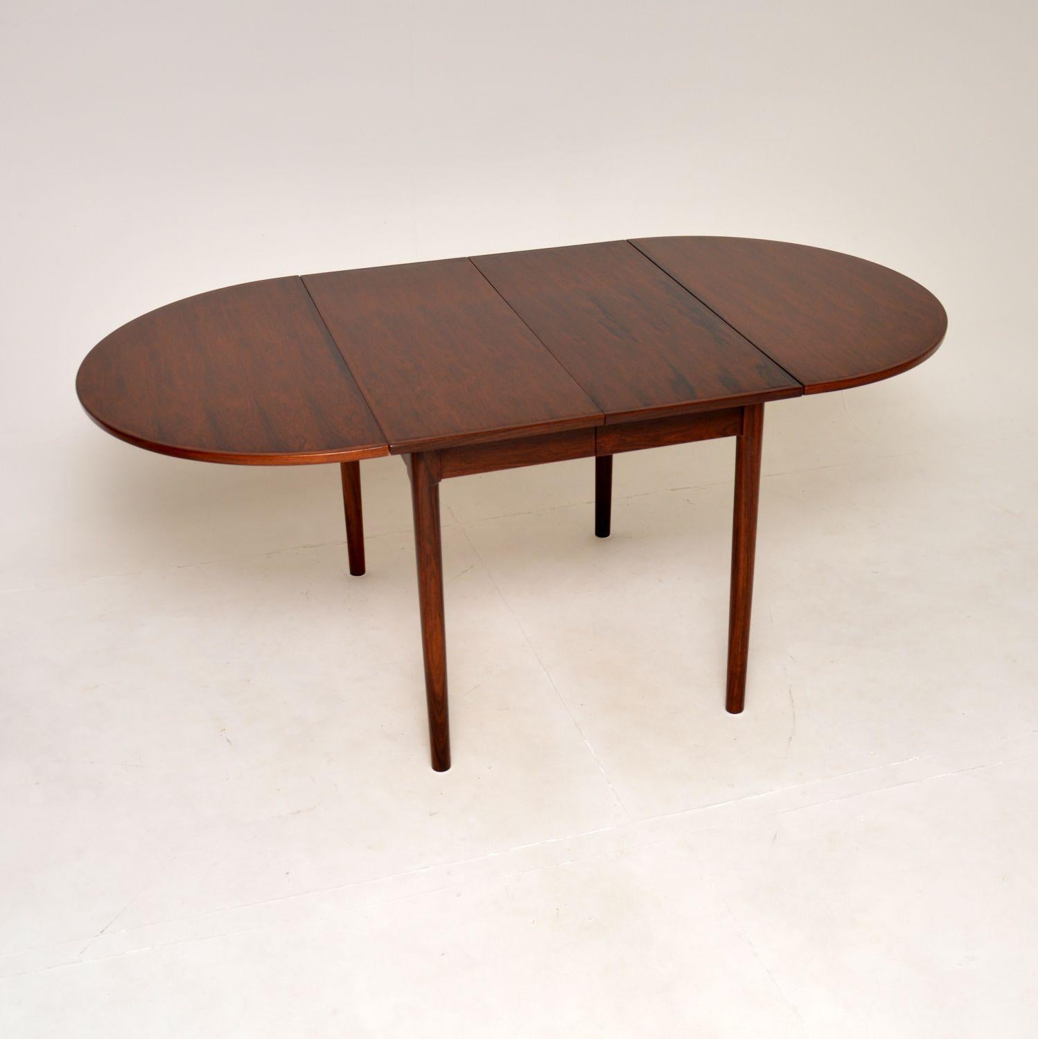 Mid-Century Modern Danish Vintage Dining Table by Arne Vodder For Sale