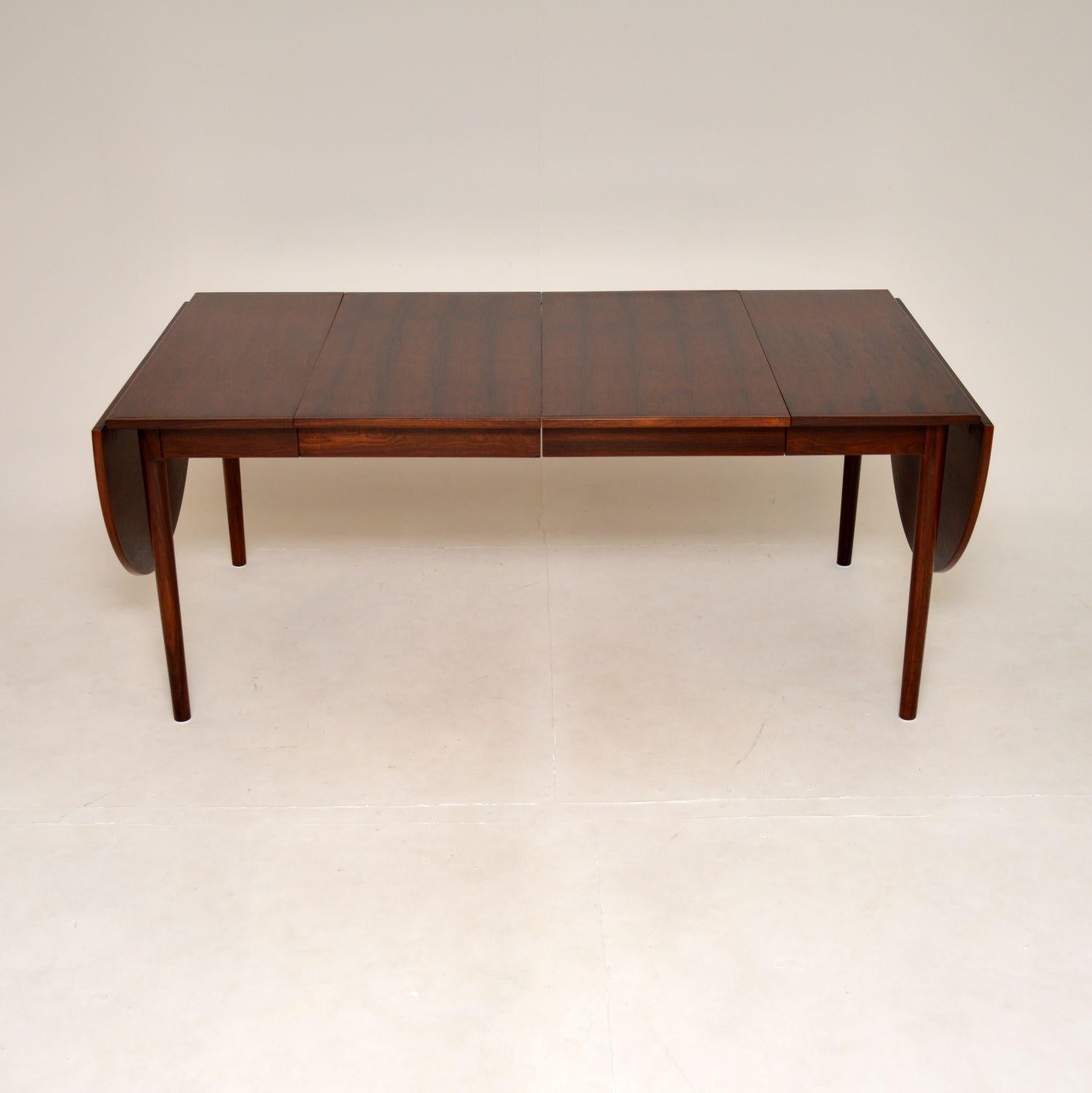 Mid-20th Century Danish Vintage Dining Table by Arne Vodder For Sale