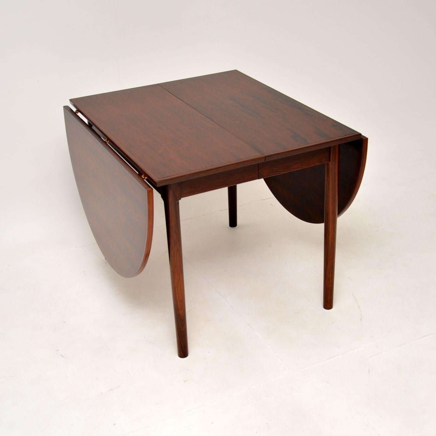 Wood Danish Vintage Dining Table by Arne Vodder