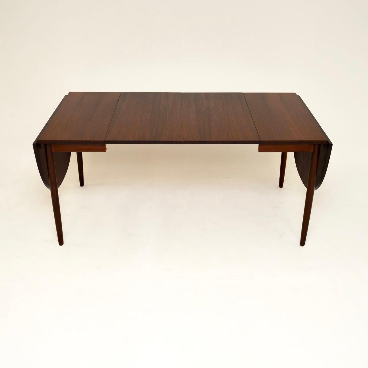 Wood Danish Vintage Dining Table by Arne Vodder