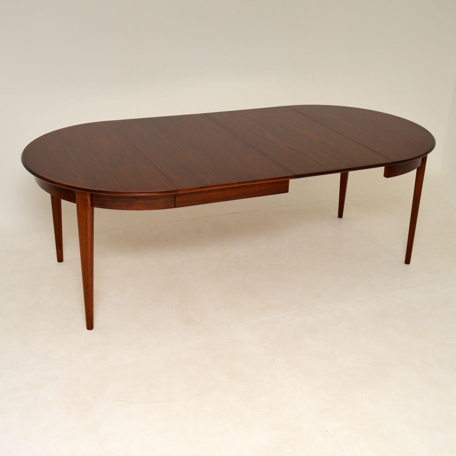 Mid-Century Modern Danish Vintage Dining Table by Gunni Omann