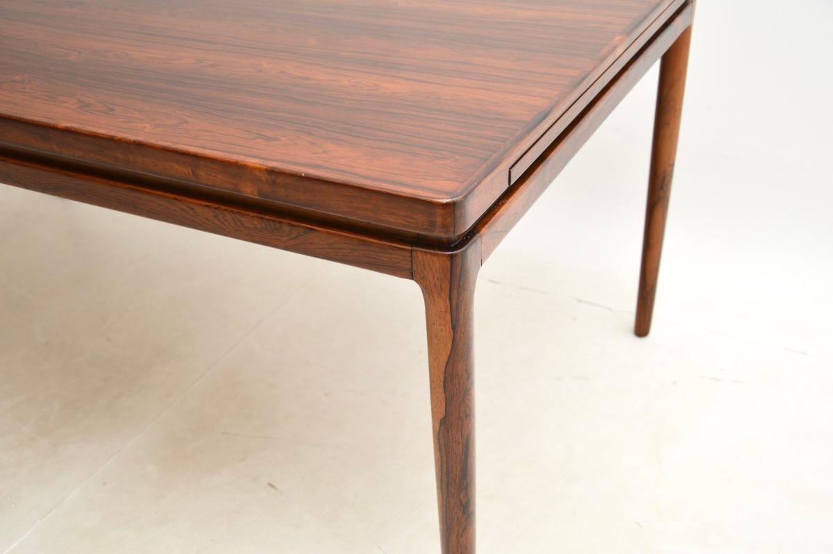 Danish Vintage Dining Table by Johannes Andersen For Sale 4