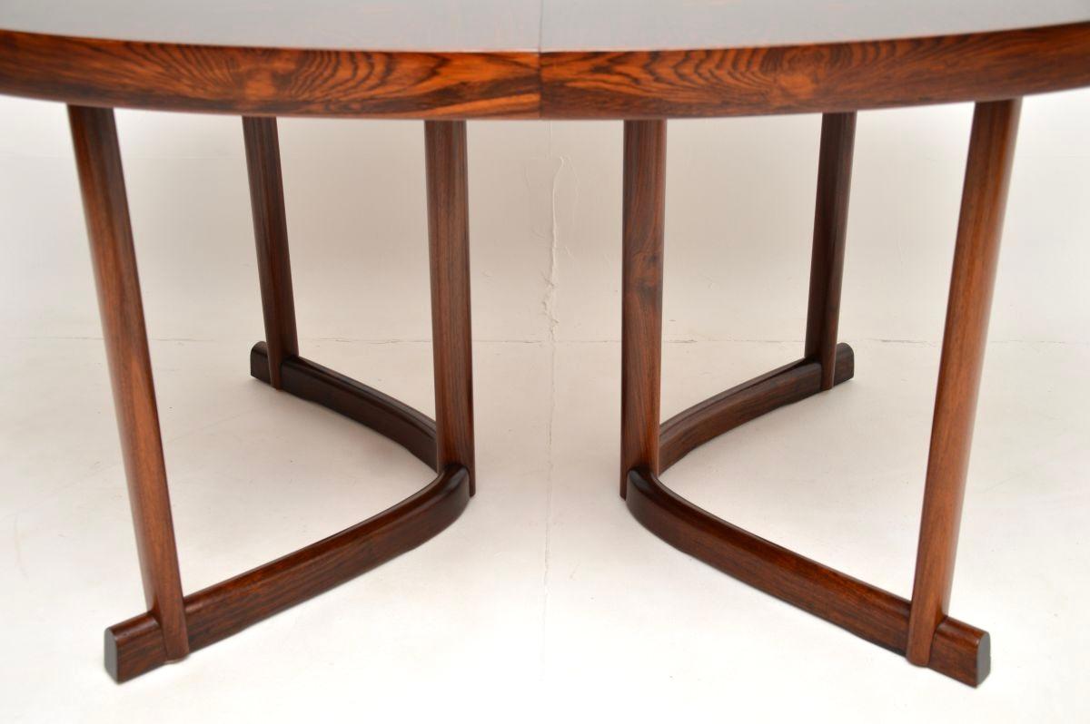 Danish Vintage Dining Table by Johannes Andersen en vente 4