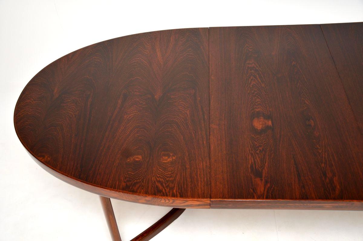 Bois Danish Vintage Dining Table by Johannes Andersen en vente