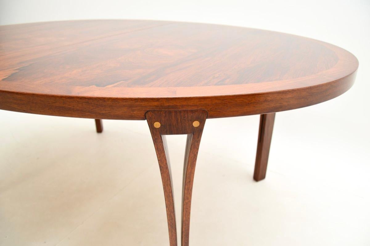 Danish Vintage Dining Table by Sven Ellekaer 5