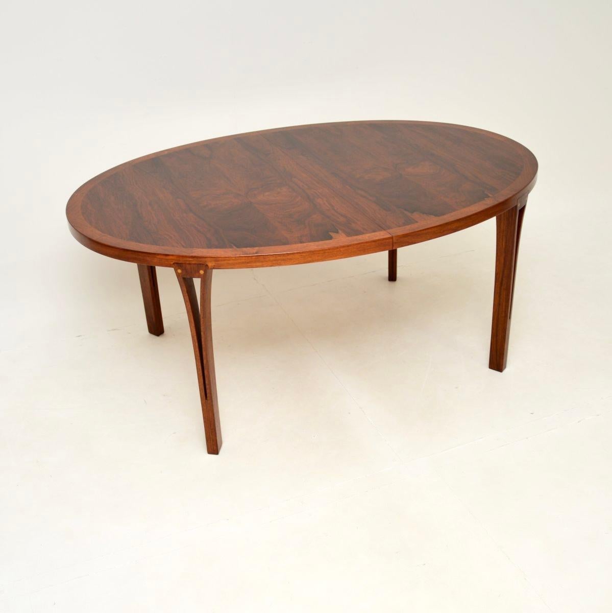 Mid-Century Modern Danish Vintage Dining Table by Sven Ellekaer