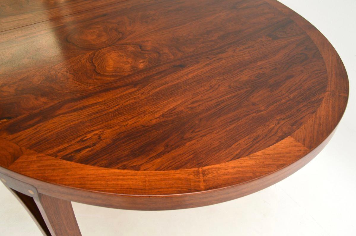 Danish Vintage Dining Table by Sven Ellekaer 3