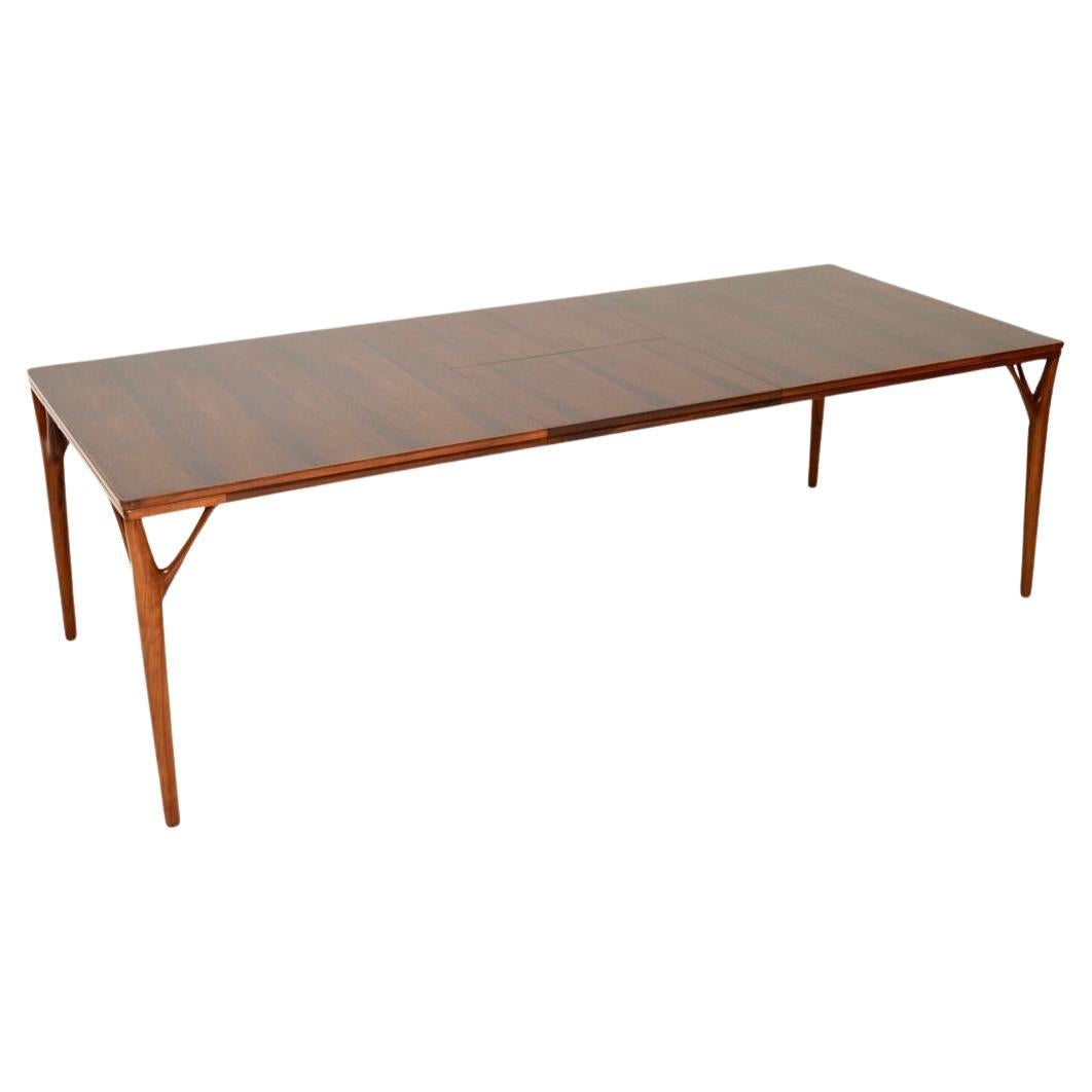 Danish Vintage Dining Table by Willy Sigh For Sale