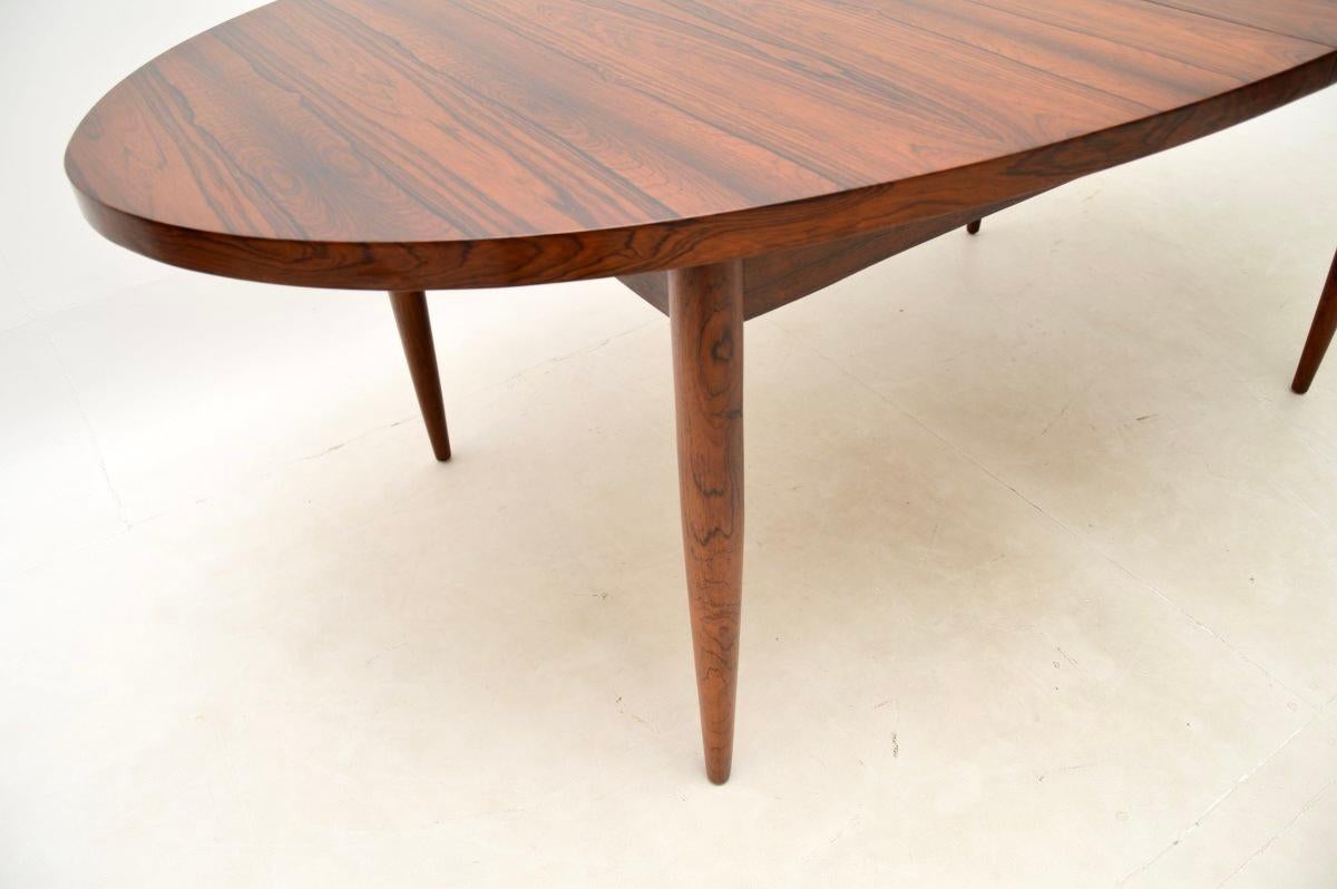 Danish Vintage Dining Table For Sale 5