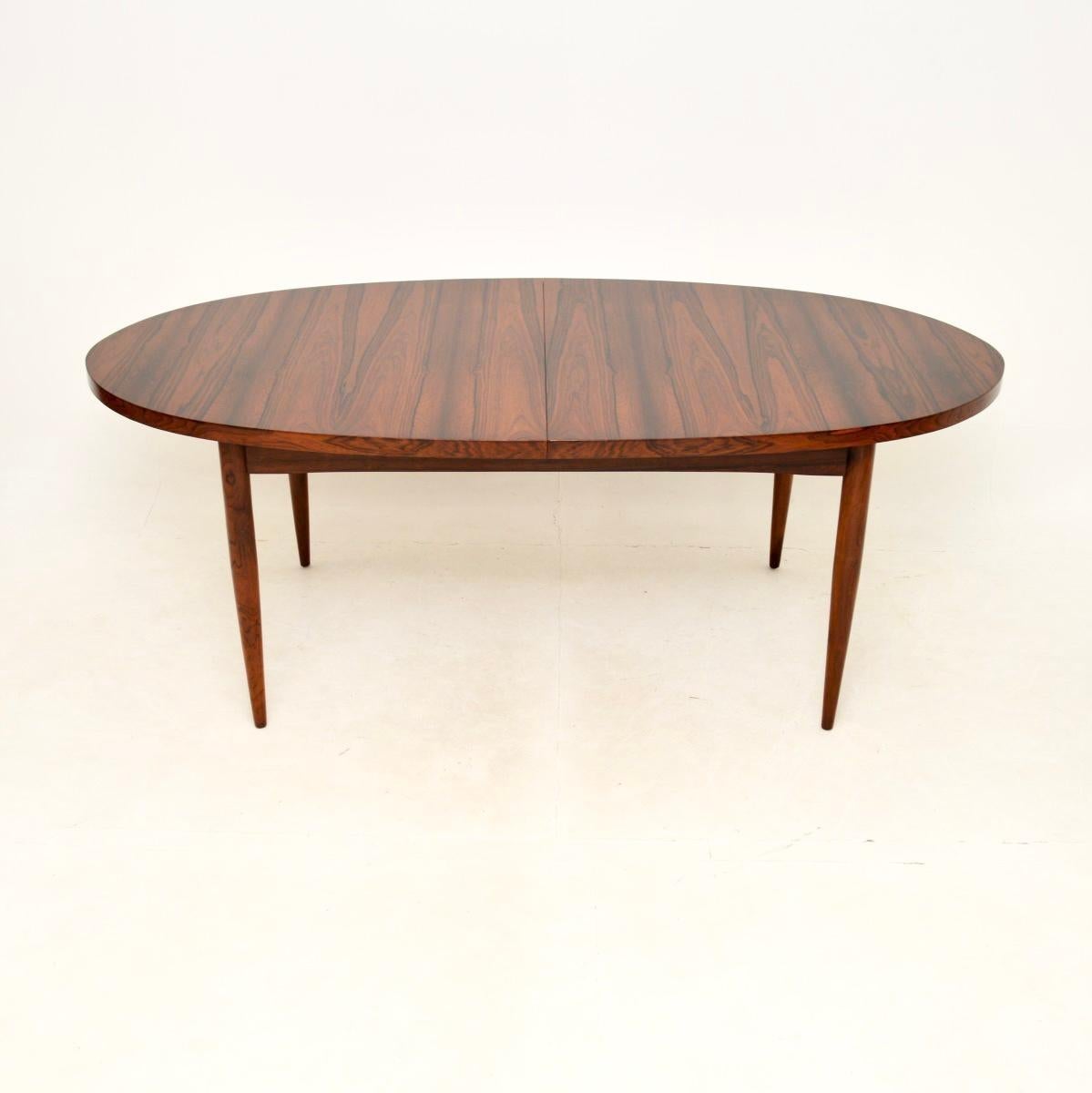 Mid-Century Modern Danish Vintage Dining Table For Sale