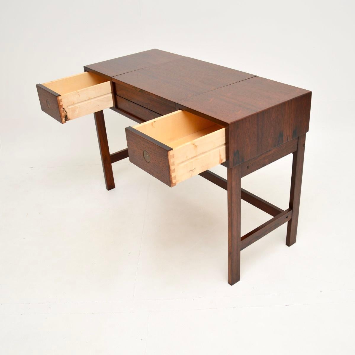 Danish Vintage Dressing Table and Stool by Dyrlund 1