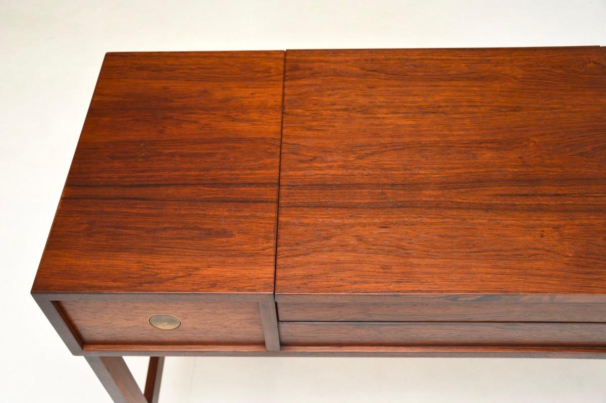 Danish Vintage Dressing Table and Stool by Dyrlund 2