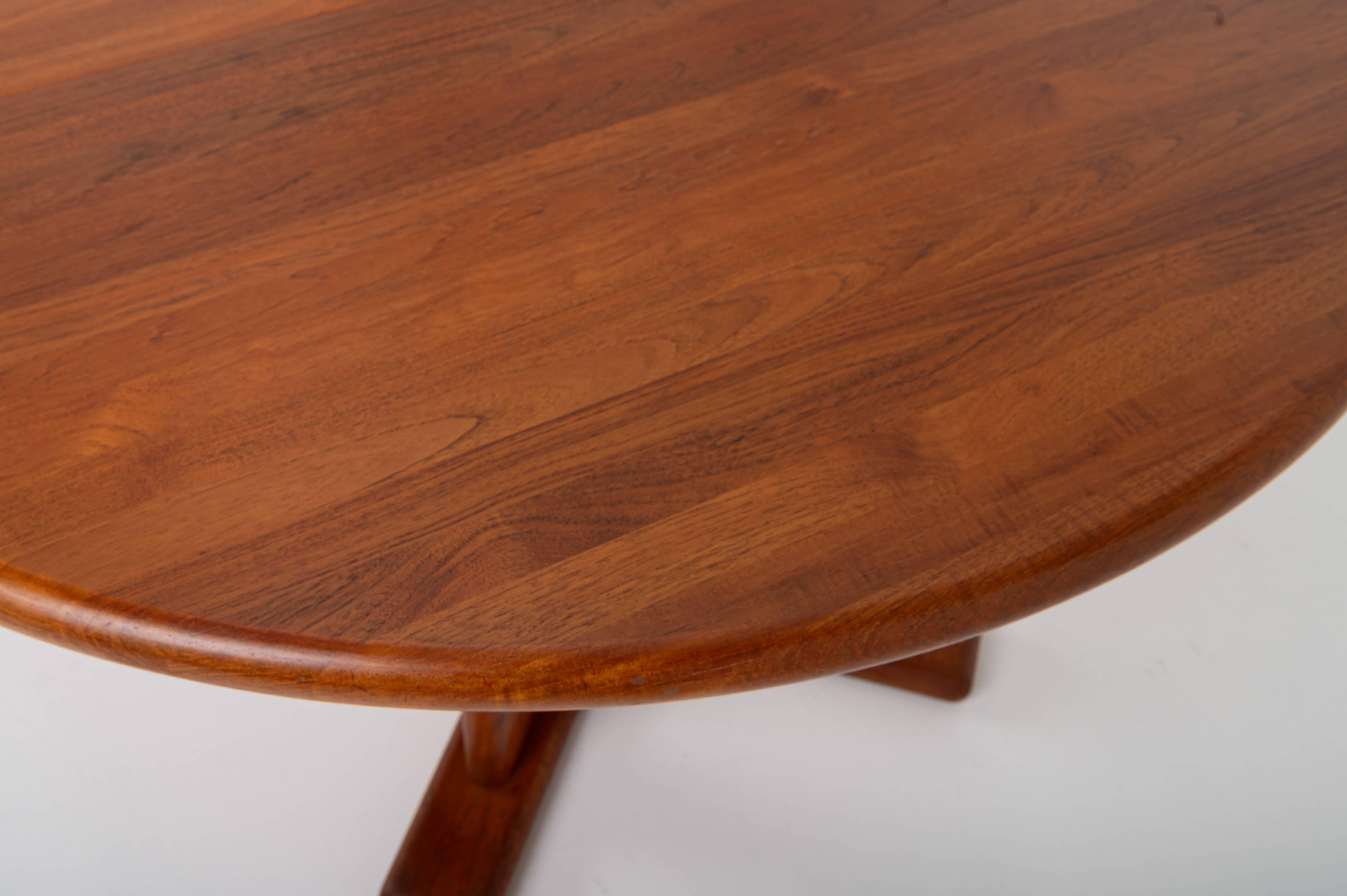 Table de salle à manger extensible vintage danoise par Boltinge Stolefabrik, 1970 en vente 3