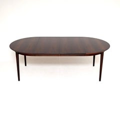 Danish Vintage Extending Dining Table by Arne Vodder