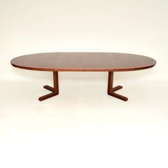 Danish Vintage Extending Dining Table by Dyrlund