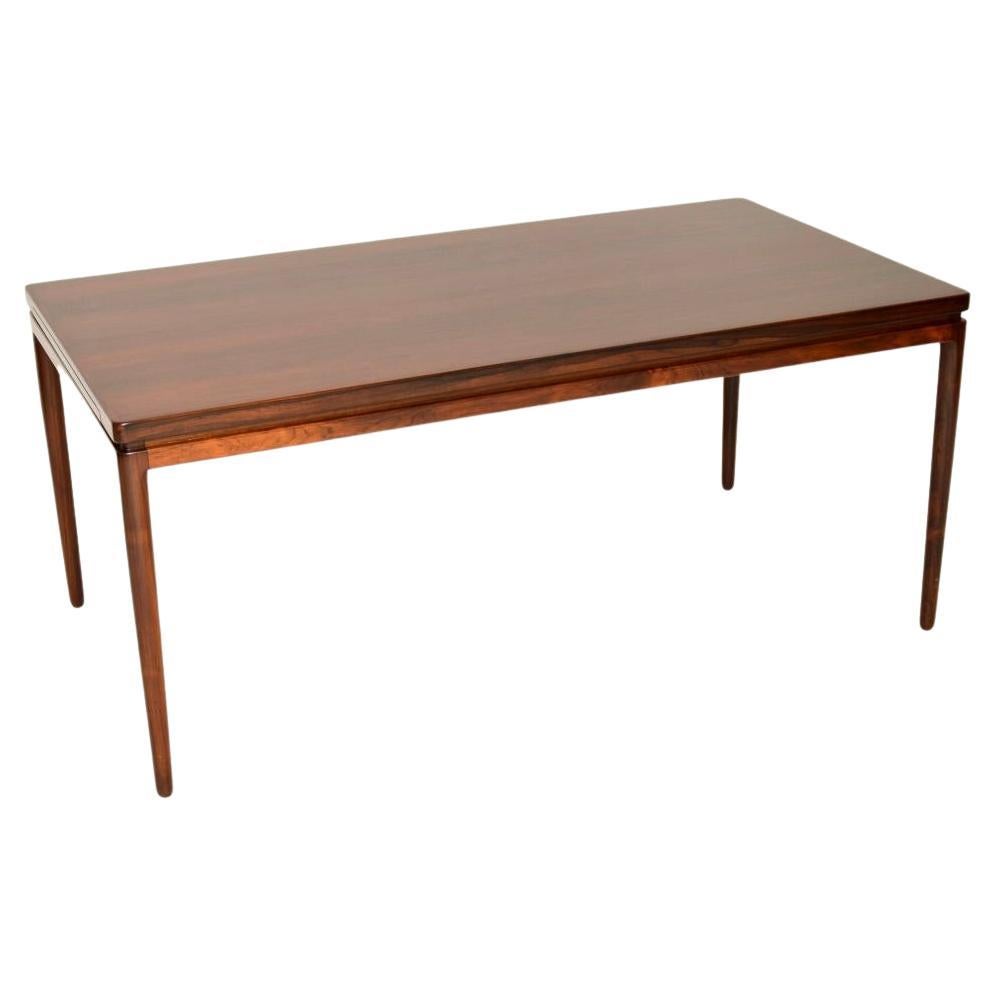 Danish Vintage Extending Dining Table by Johannes Andersen en vente