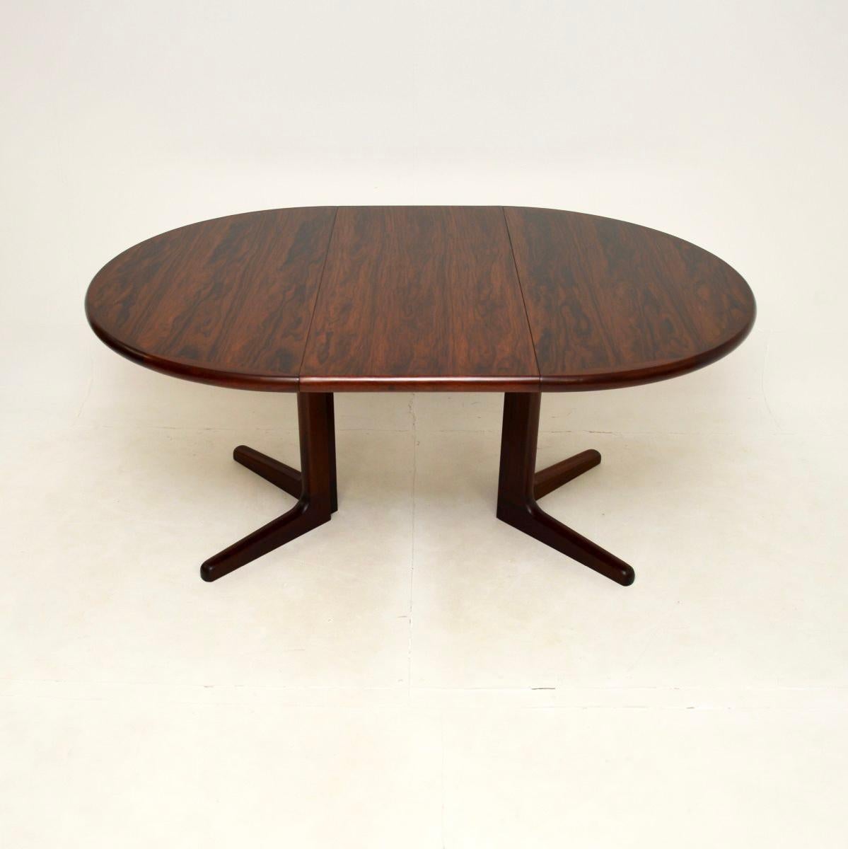 Danois Table à manger à rallonge d'origine danoise en vente