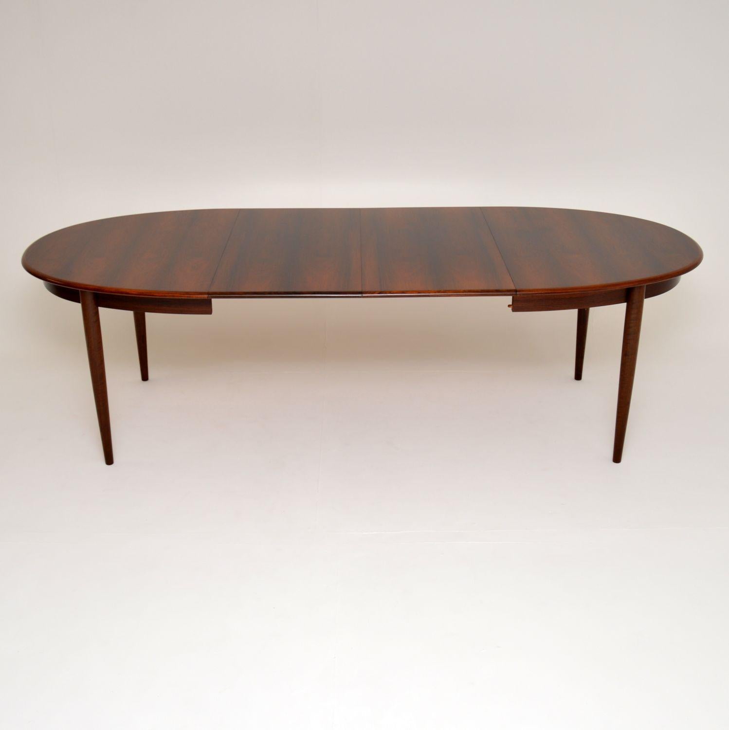 20th Century Danish Vintage Extending Dining Table