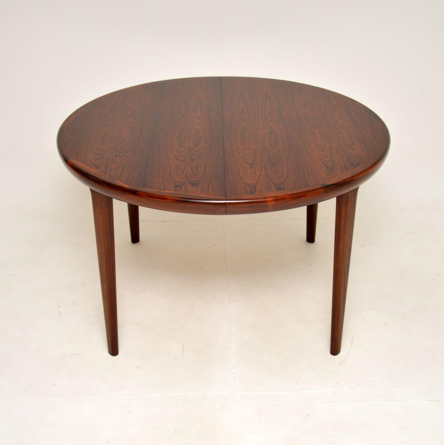 Mid-20th Century Danish Vintage Extending Dining Table