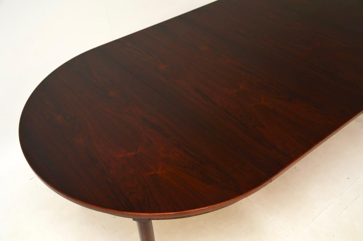 Mid-20th Century Danish Vintage Extending Dining Table