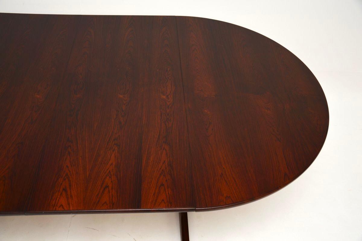 Dänischer Vintage Ausziehbarer Esstisch im Angebot 2