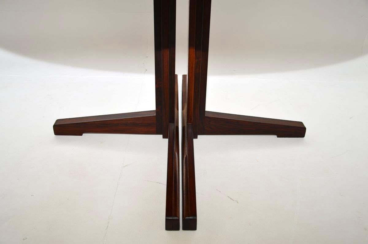 Dänischer Vintage Ausziehbarer Esstisch im Angebot 3