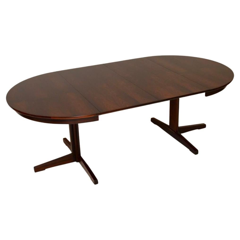 Dänischer Vintage Ausziehbarer Esstisch im Angebot