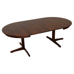 Mesa de comedor extensible vintage danesa