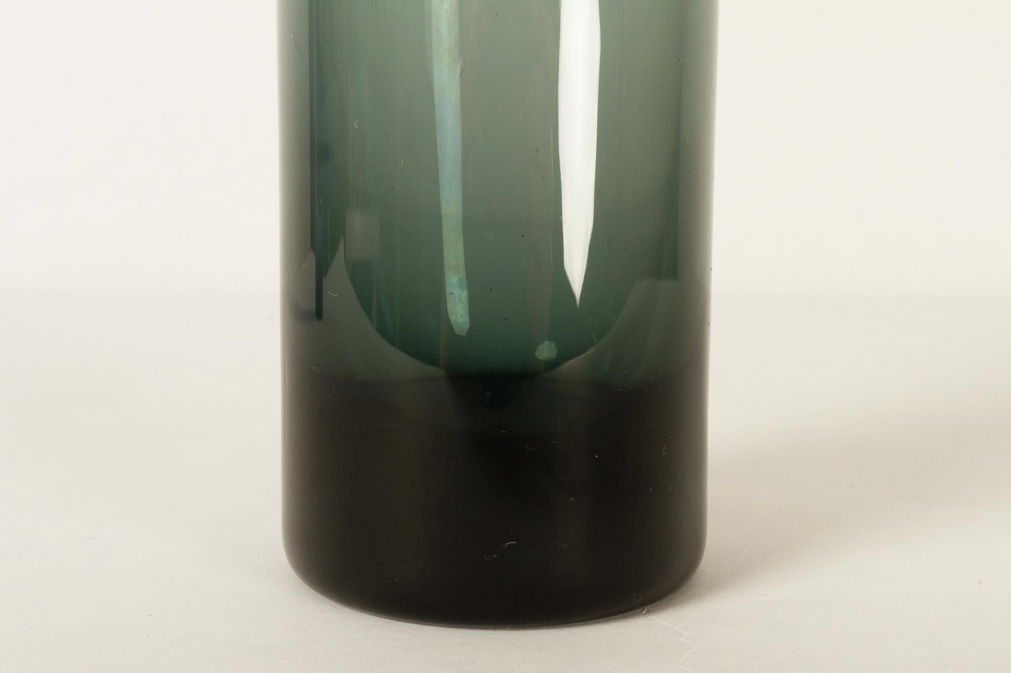 Mid-Century Modern Danish Vintage Glass Vases by Per Lütken for Holmegaard, 1950s