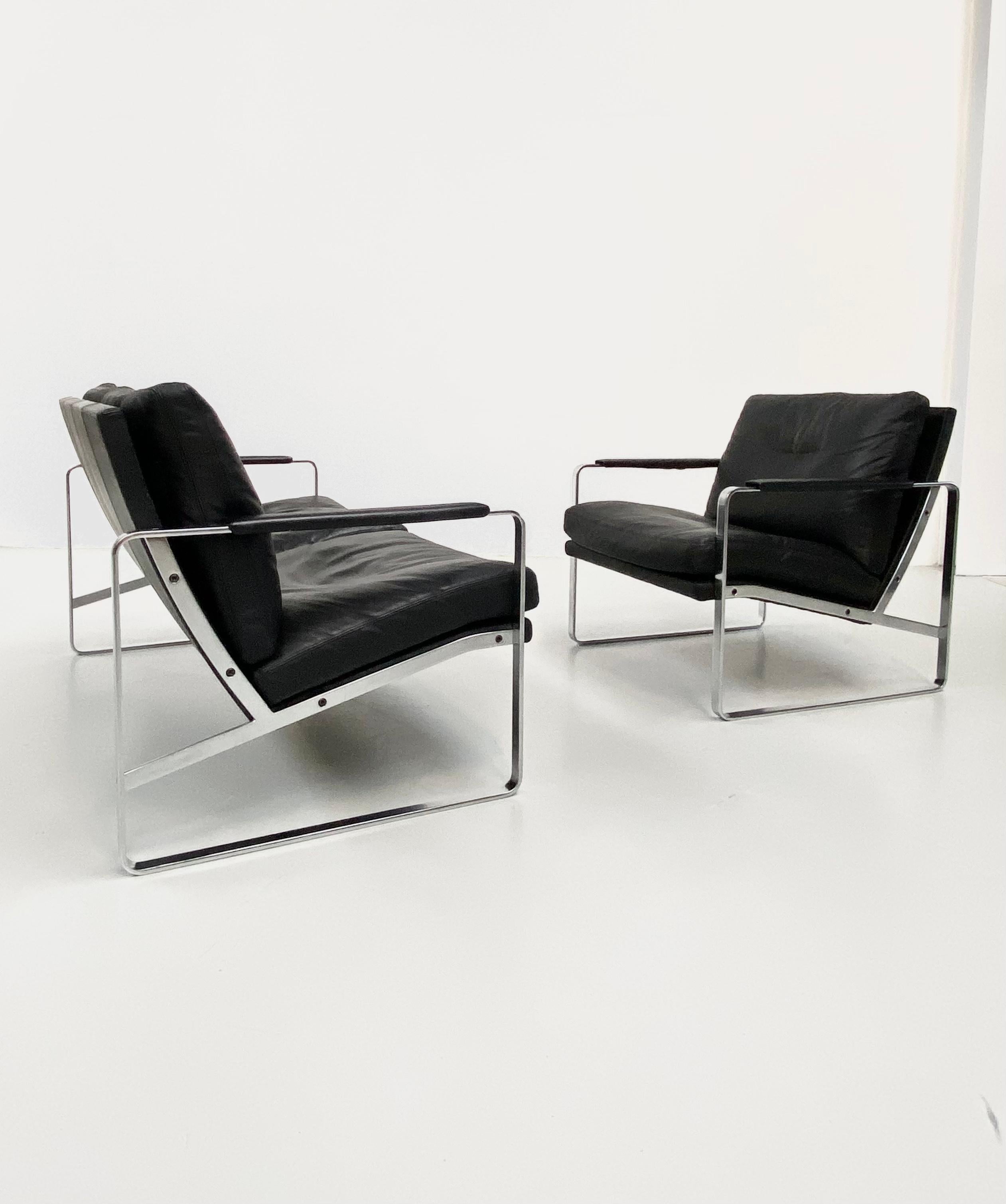 Late 20th Century Danish Vintage Living Room Set, Mod 710 by P. Fabricius for Walter Knoll, 1972.  For Sale
