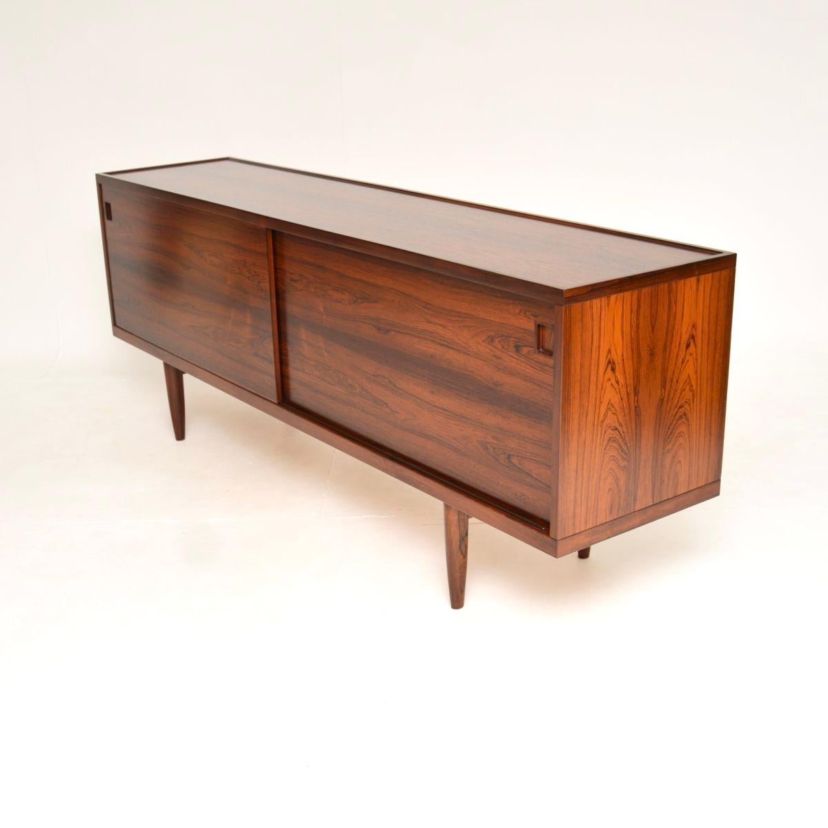 Wood Danish Vintage Model 20 Sideboard by Niels Moller For Sale