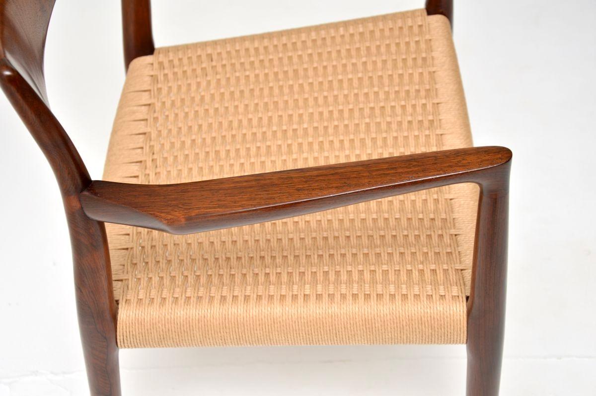 Chaise danoise Vintage Model No 57 par Niels Moller en vente 2