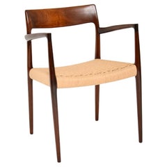 Danish Vintage Model 57 Chair by Niels Moller