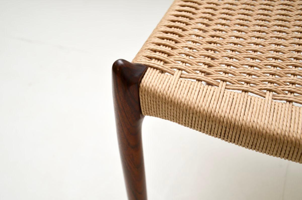 Dänischer Vintage-Ess-/Schreibtischstuhl Modell 78 von Niels Moller im Angebot 5